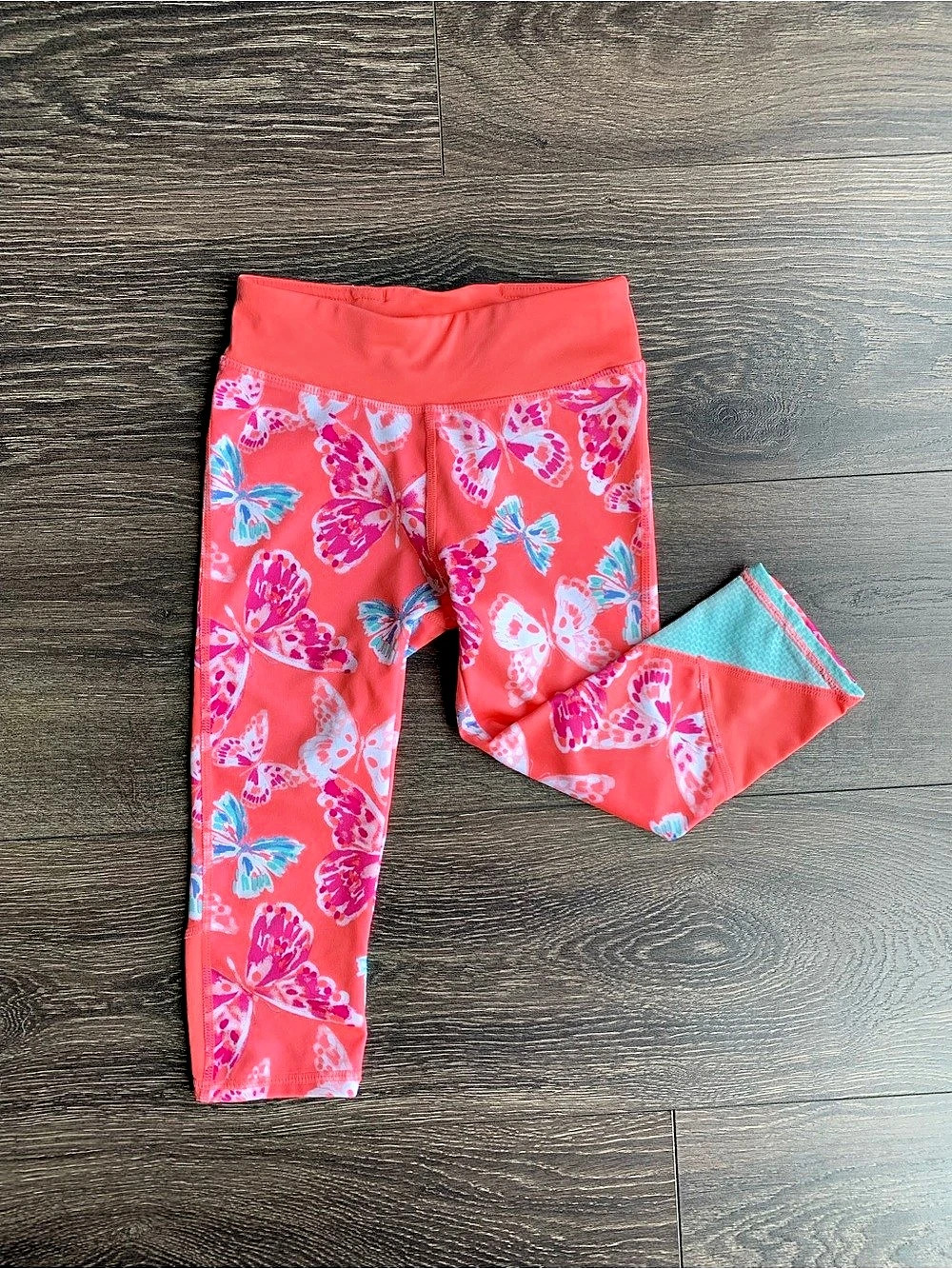 Gymgo Floral Athletic Leggings Size S Like New